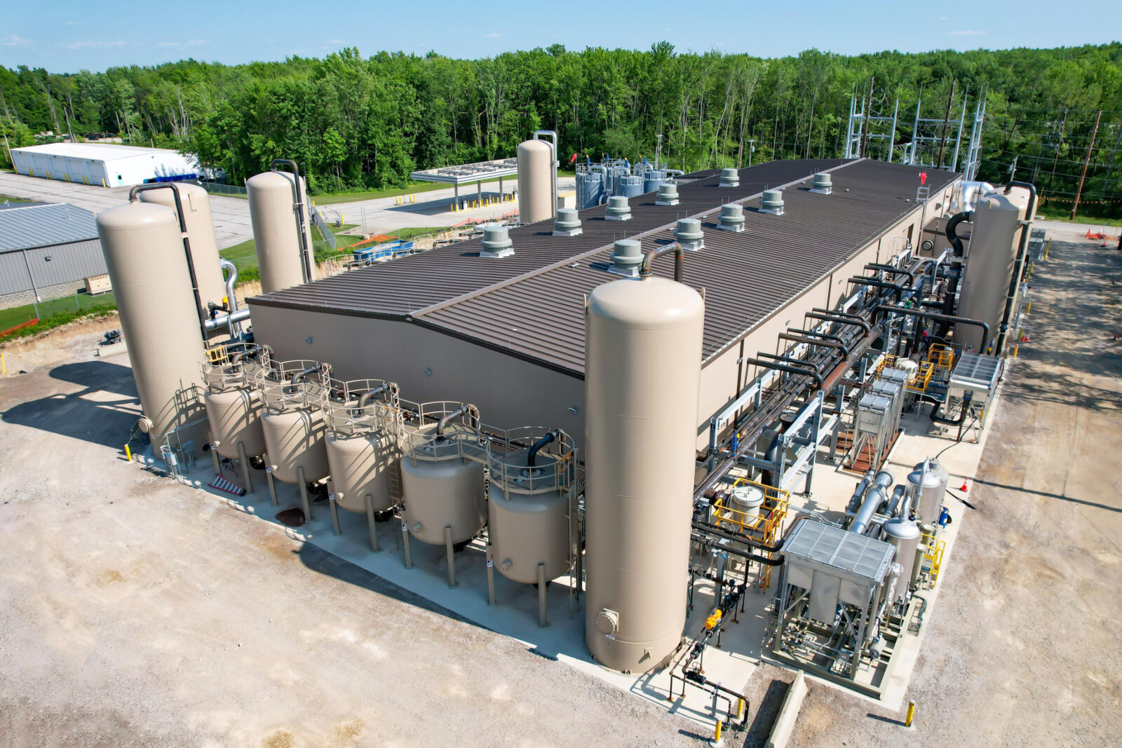 Lorain Country Landfill Gas to Electricity Power Station, Oberlin, Ohio
